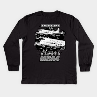 BAE Systems Nimrod MRA4 Maritime Patrol Aircraft Kids Long Sleeve T-Shirt